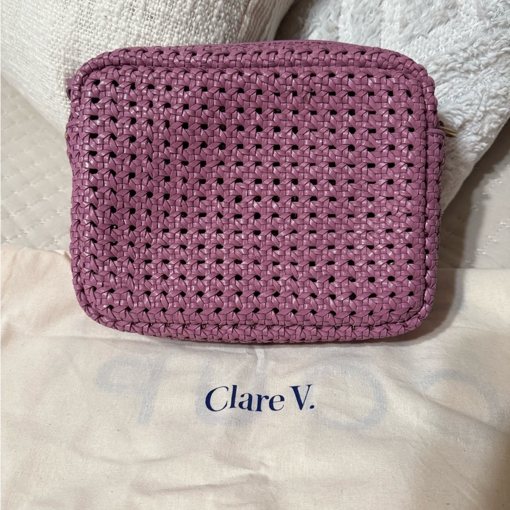 Clare V Midi Sac Pink Crossbody